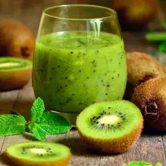 Szybki i zdrowy koktajl banan kiwi - przepis na pyszny napój