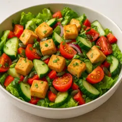 Jak przygotować tofu do sałatki, aby zaskoczyć smakiem i zdrowiem