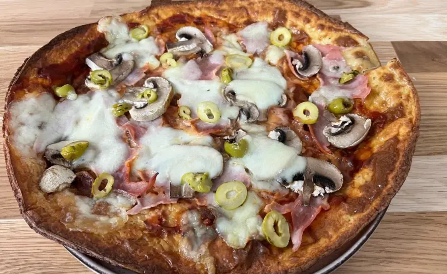 Pizza z twarogu - Szybki i wysokobiałkowy spód - Jak uniknąć błędów?