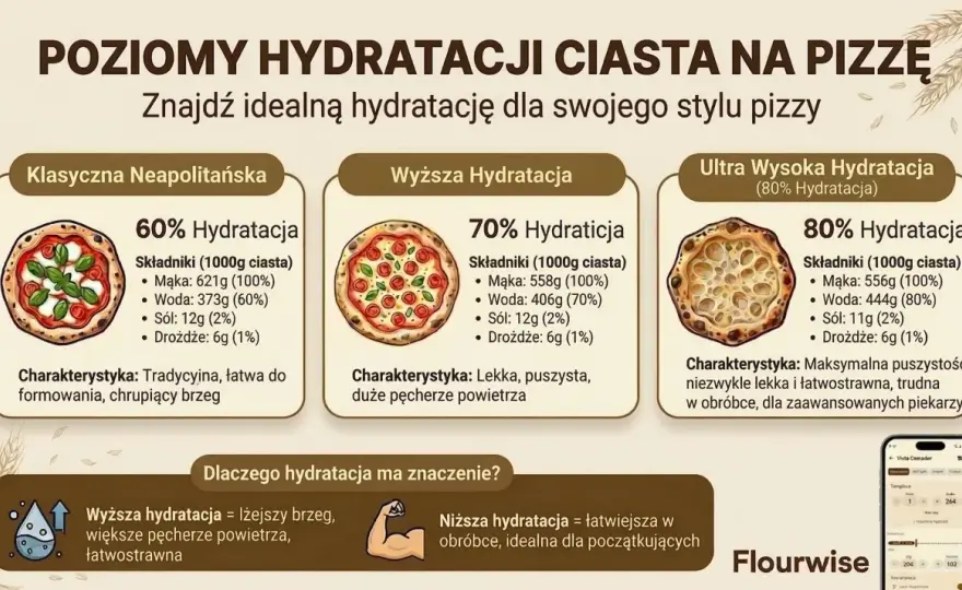 Kalkulator pizzy jak u mamy - idealne proporcje na pyszną pizzę